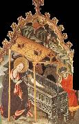 MUR, Ramon de Birth of Jesus painting